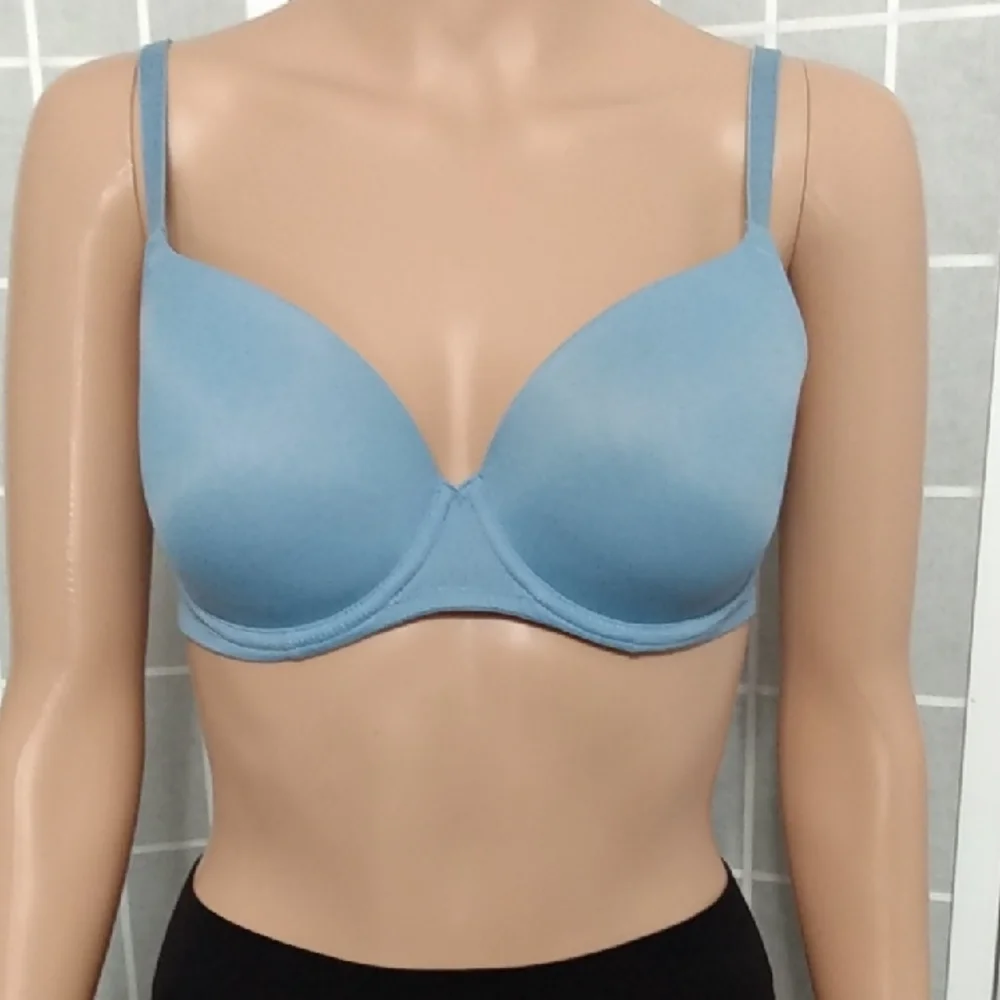 PINK Victoria's Secret 3 PC Smooth T-shirt Bras -WMNS 32DD - Logo
